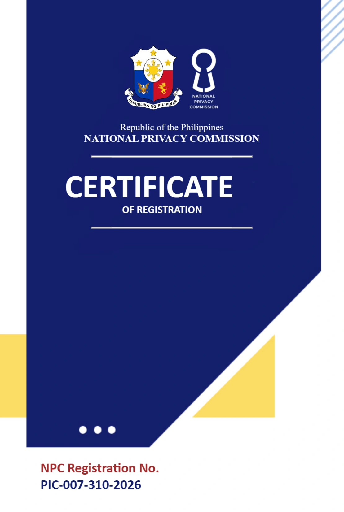 Certificate 2