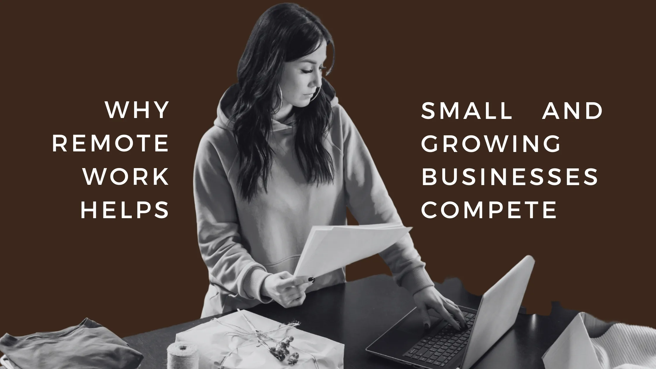 remote work supporting small business growth